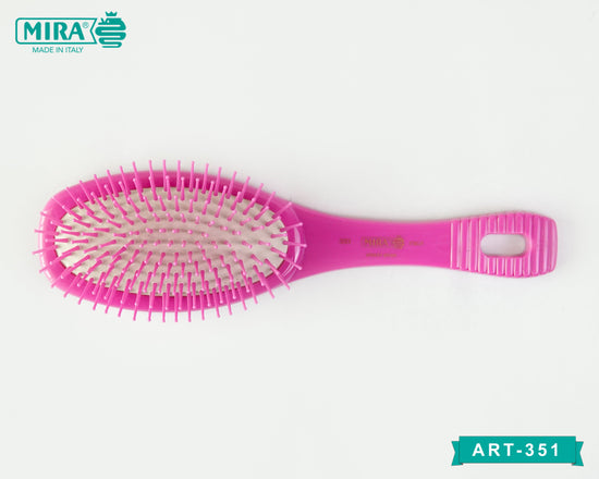 Coloured Pins Hair Brush