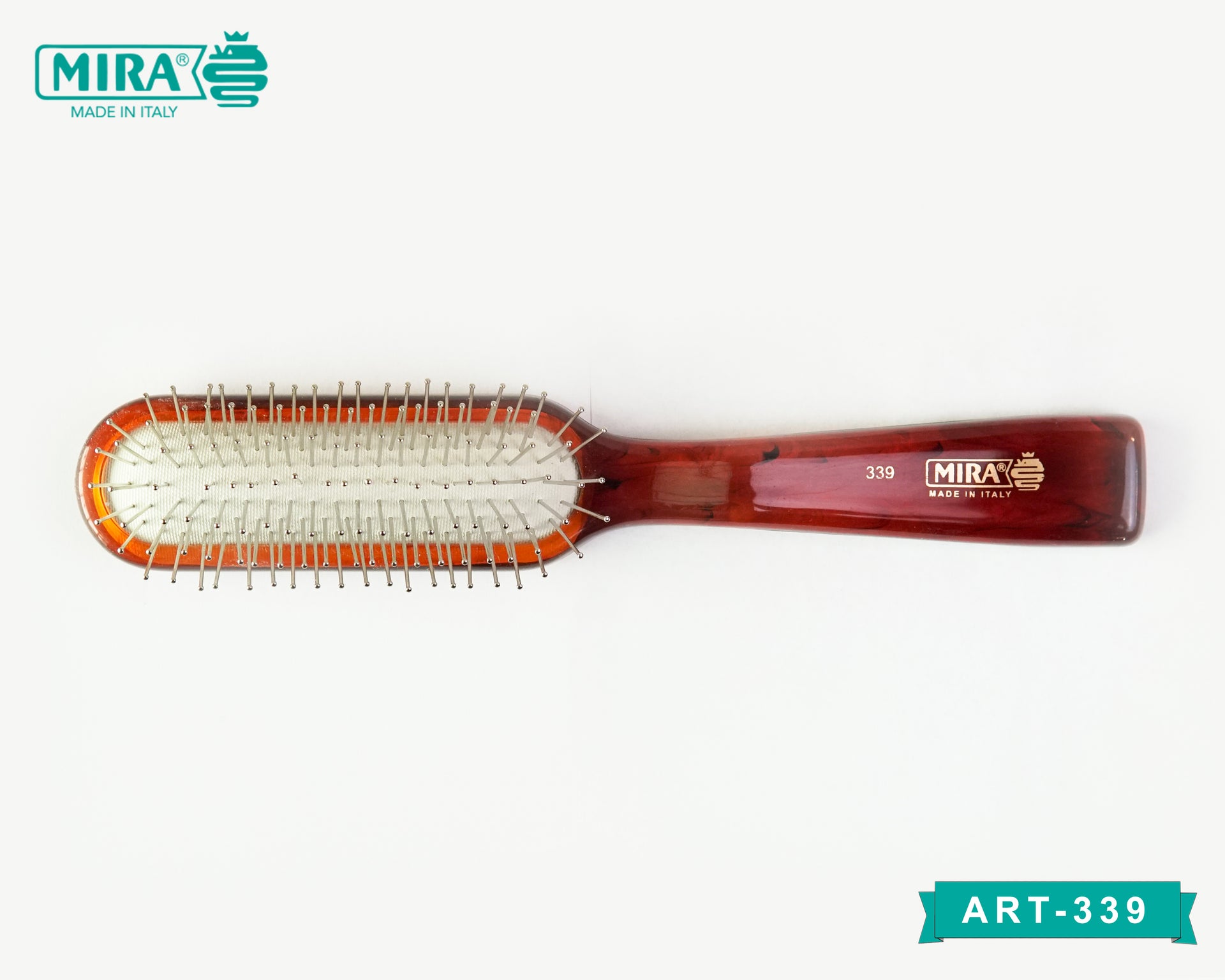 mira wooden hair brush