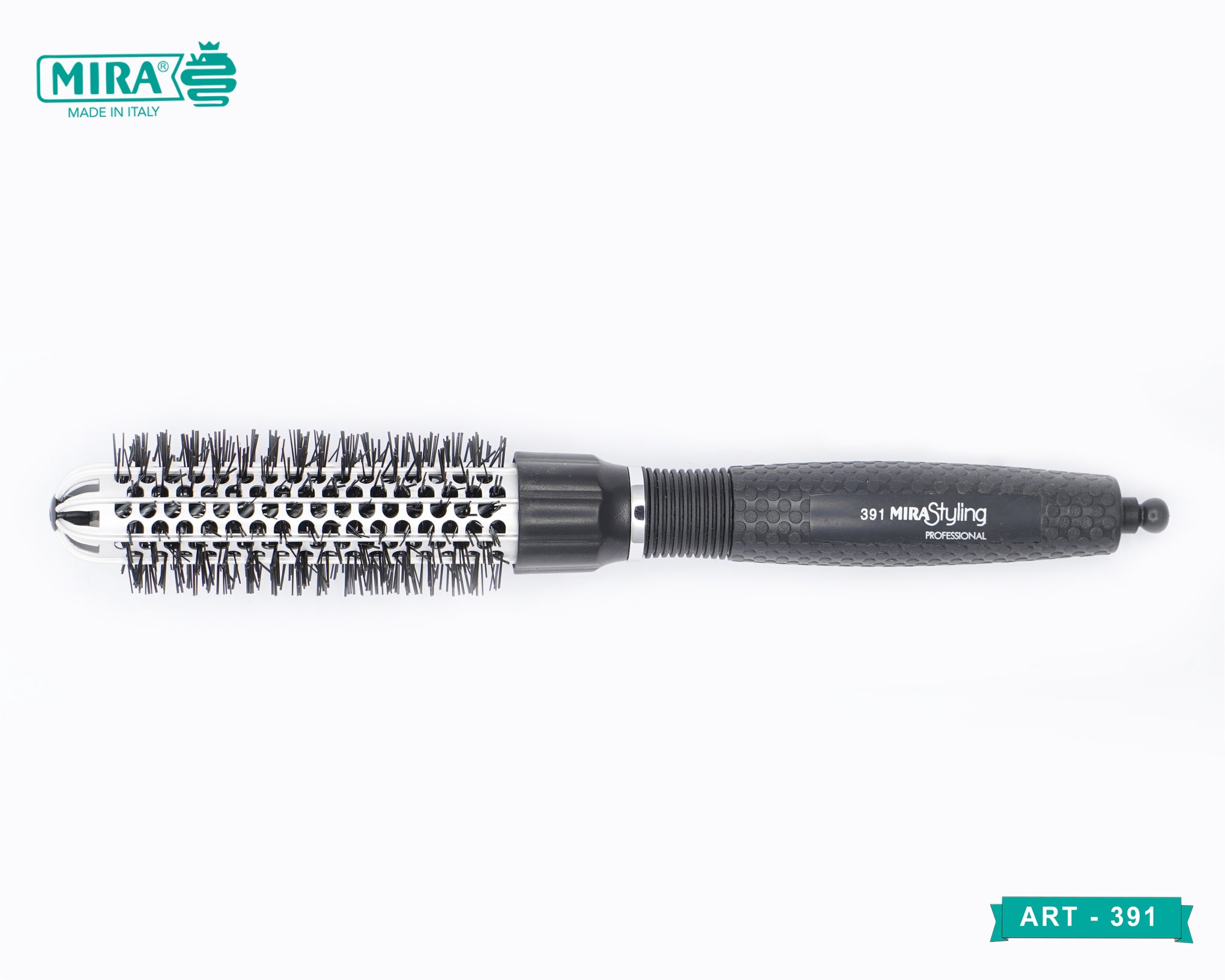 MIRA Hair Brush Aluminum Medium (For Blow Drying) 