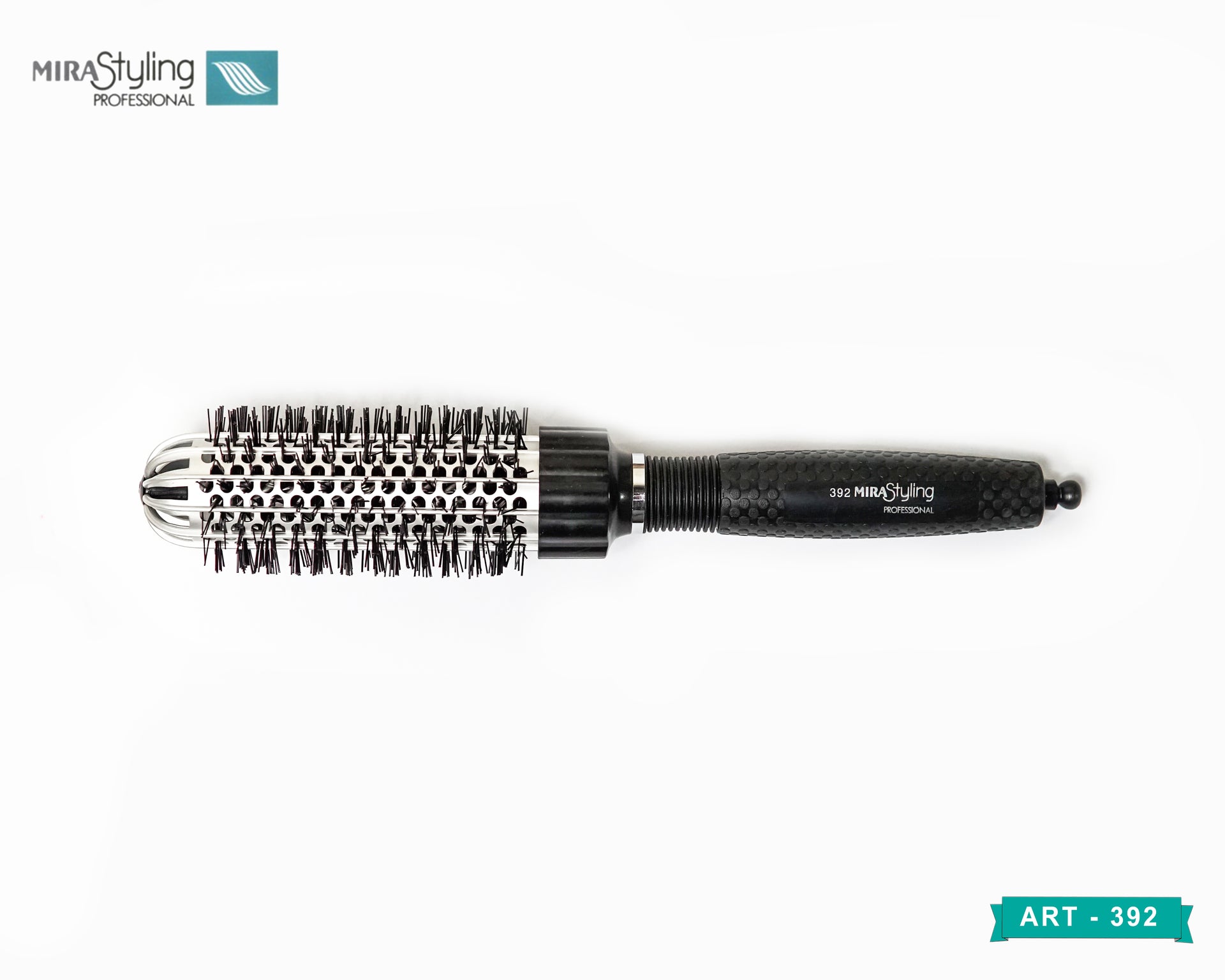 MIRA Hair Brush Aluminum Large (For Blow Drying) 