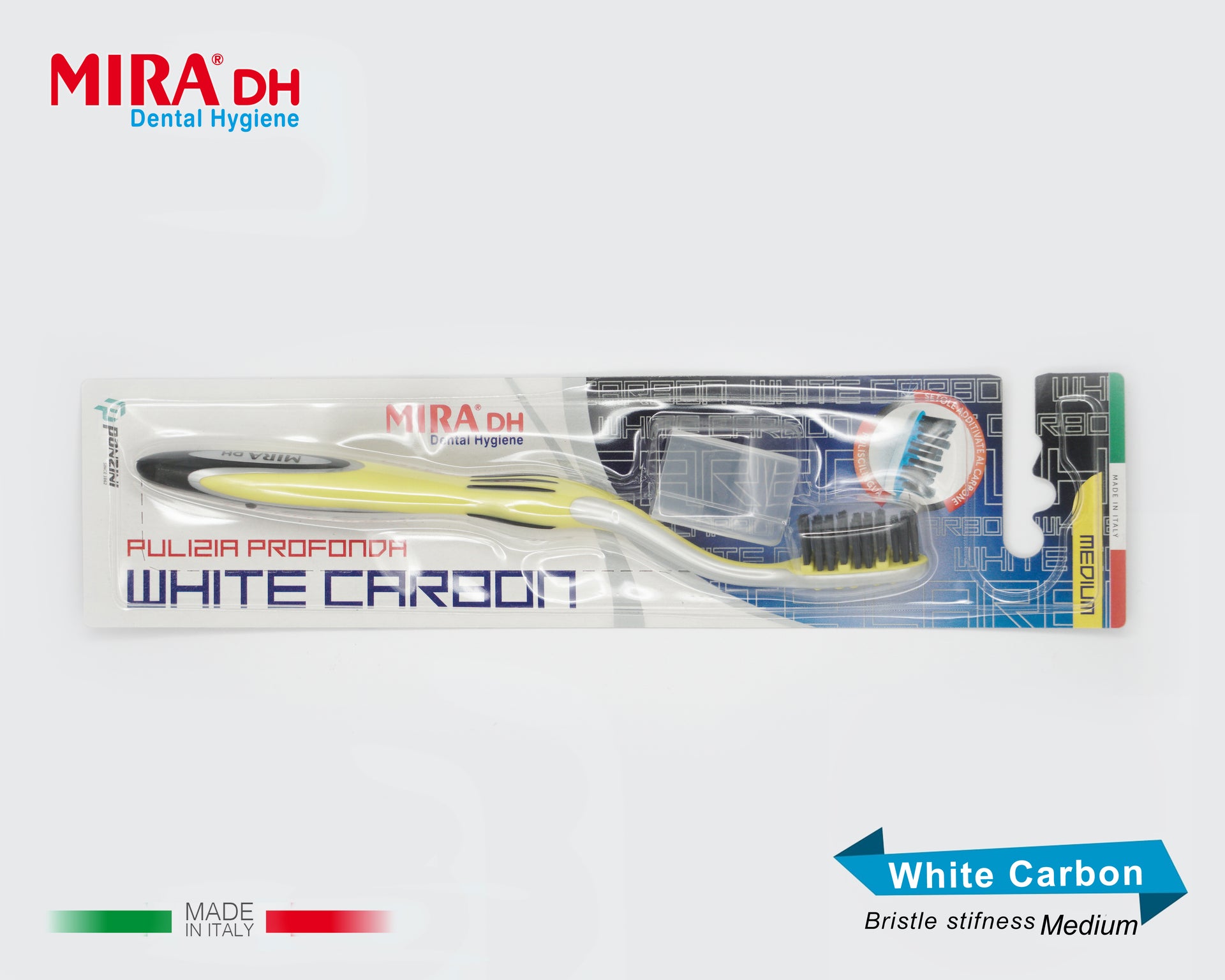 MIRA DH White Carbon Tooth Brush